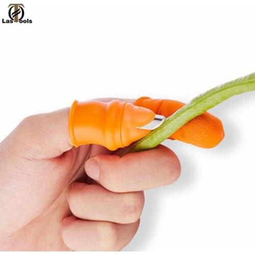 2019 New 1 pcs Plucking Device Thumb Knife For Cutting Vegetables Agricultural Finger Knife