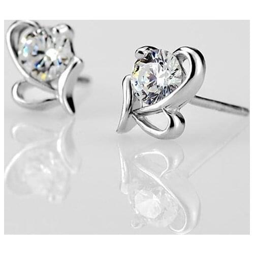 Popular Creative Design Fashion Cute Earrings Beautiful Bow-knot Personality High Quality Women Luxury Item New