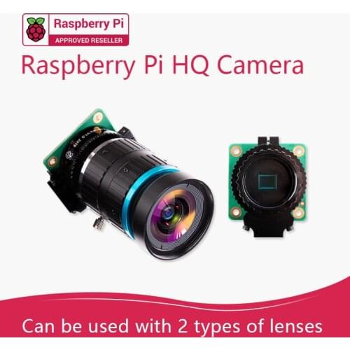 Raspberry Pi High Quality HQ Camera 12.3MP Sony IMX477 sensor support for C- and CS-mount lenses HQ Camera