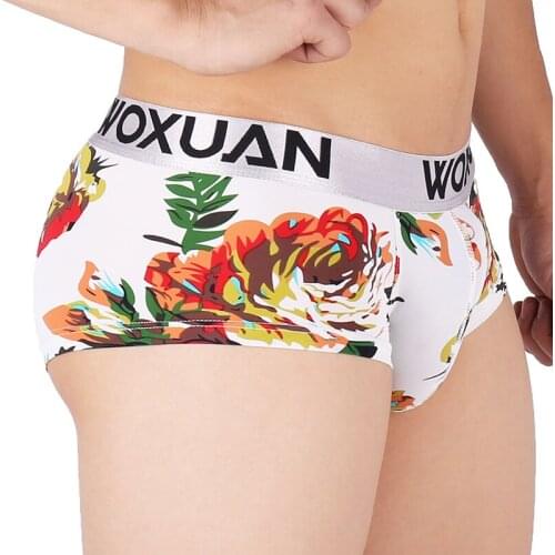 New Boxers Men Underwear Mens Cuecas Masculina Calzoncillo Man Boxers Print Male Boxershorts Size S-XL