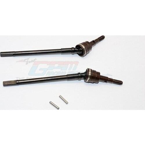 1/10 AXIAL SCX10 II 90046 STEEL FRONT CVD FRONT DRIVE SHAFT WITH SPRING STEEL CUP JOINT - 1PAIR - SSCX2274C