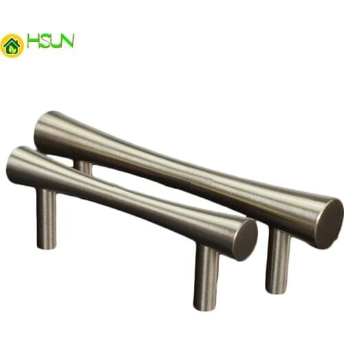 1 pc Brass Handles Kitchen Drawer Cabinet Door Handle Furniture Knobs Handware Cupboard Straight Handle