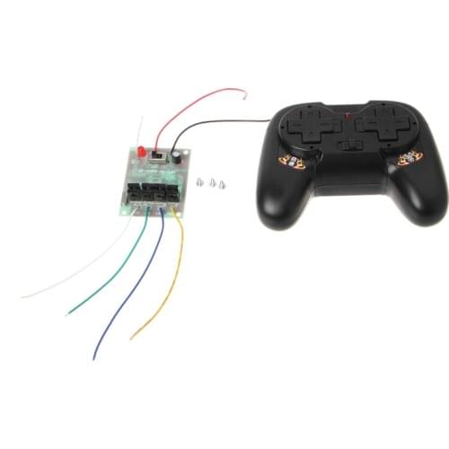 4CH 2.4G Wireless RC Toy Module Remote Control Receiver Transmitter 5A 50M