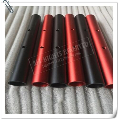 24mm aluminum paint tubes OD24mm ID 18mm 16mm 22mm 21mm 20mm red yellow green blue gold silver purple aluminum pipecustom