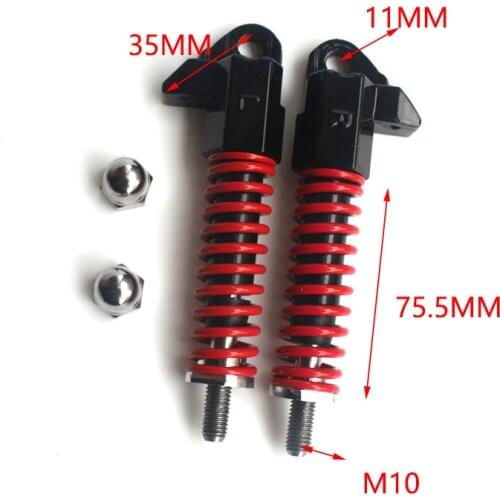 Shock absorber suspension for Electric scooter 8 10 inch hydraulic Spring Shocks E-scooter front shocks