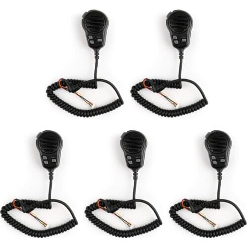 Artudatech 5Pcs HM-164B HM164B Marine Microphone For ICOM IC-M45 IC-M59 IC-M304 IC-M412 Radio