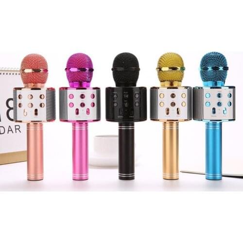 Home KTV Computer Microphone Singing Live K Song Microphone Audio Condenser Durable Practical Wireless Microphone