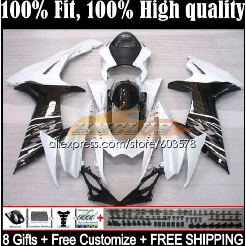 GSXR600 For SUZUKI GSXR 600 750 K11 11 12 13 14 15 16 17 7CL.36 GSXR750 2011 2012 2013 2014 2015 2016 2017 Fairings shark black