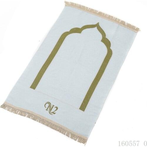 Islamic Muslim Prayer Mat Salat Musallah Prayer Rug Tapis Carpet Tapete Banheiro Islamic Praying Mat 70*110cm