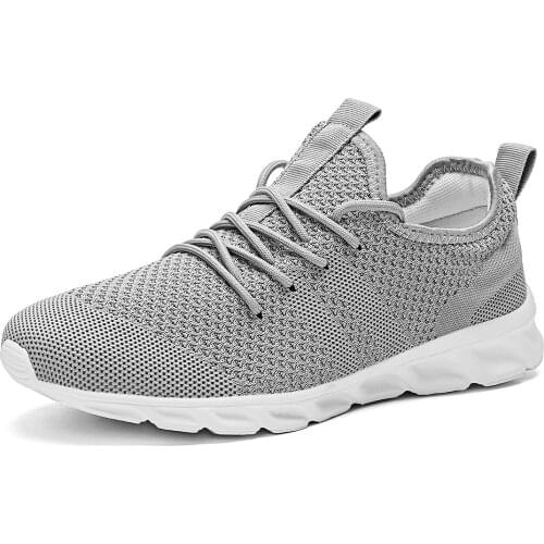 Hot Sale Light Running Shoes Comfortable Casual Mens Sneaker Breathable Non-slip Wear-resistant Outdoor Walking Men Sport Shoes