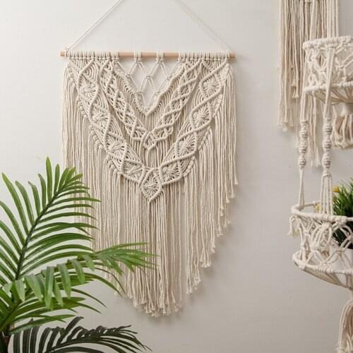 Boho Handcrafted Macrame Hand-woven Tapestry Wall Decoration Tapestry