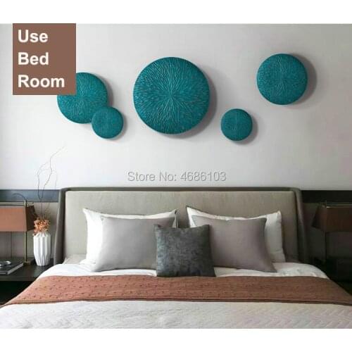 Nordic Wall Hanging Decor 3D Wood Art wall hanging decorations living Creative Furniture Bar Store Craft TV Background Decor