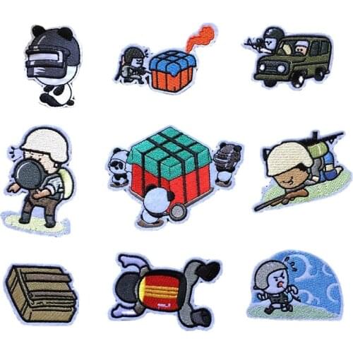 New Winner Chicken Dinner Patches Tactical Patches Army Embroidered Patches Animals Stickers Cartoon Soldier Appliques Decor