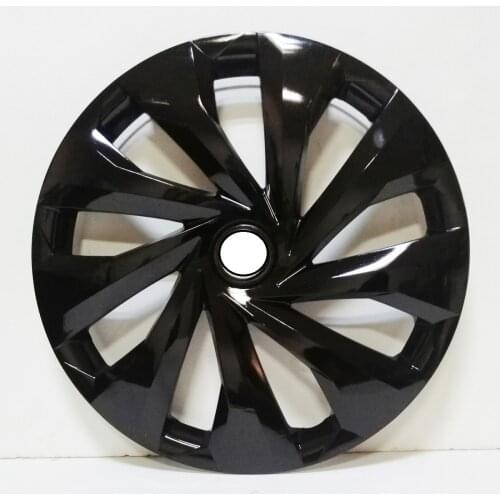 Car Wheel Rim Cover For VW R14 Piano Bright Black Hub Flexible Caps For Polo Lupo Golf Jetta Caddy 14 inch 4pcs/set With Emblem