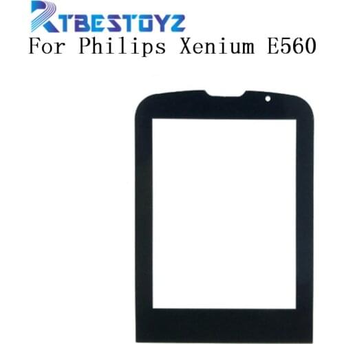 RTBESTOYZ Front Glass Lens For Philips Xenium E560 E-560 Glass lens Not Touch Screen