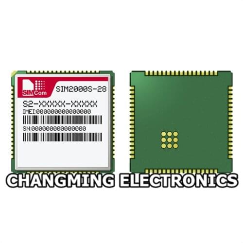 SIM2000S-28 SIMCOM CDMA20001x sim2000s solution in SMT type CDMA450MHz sim2000s support(working 100% Free Shipping) 1PCS