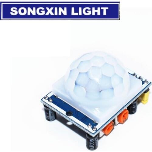 SR501 HC-SR501 Adjust IR Pyroelectric Infrared PIR module Motion Sensor Detector Module 1PCS MODU