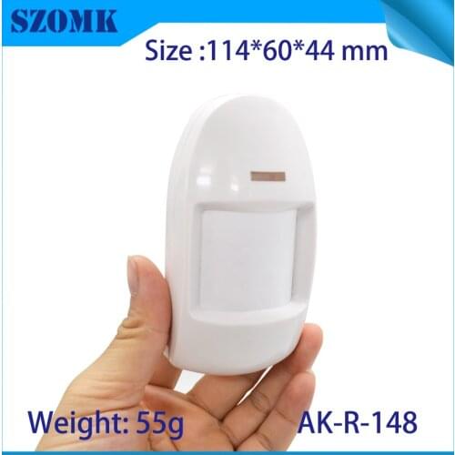 1pcs customized abs plastic sensor enclosure for electronic detector device 114*60*44