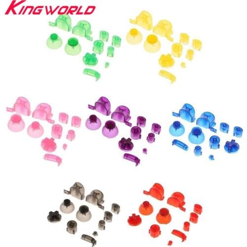 10set Buttons Keypads Analog Stick Cap Y X A B Z replacement Buttons for N-GC G-amecube controller Joystick