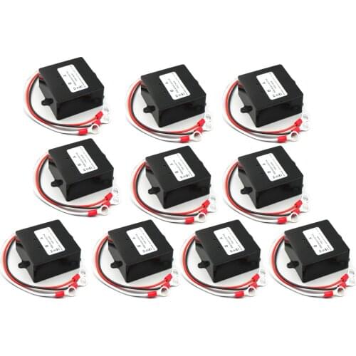 10PCS X Battery equalizer 2 X 12V used for lead-acid batteris Balancer charger for Gel Flood AGM lead acid battery HA01
