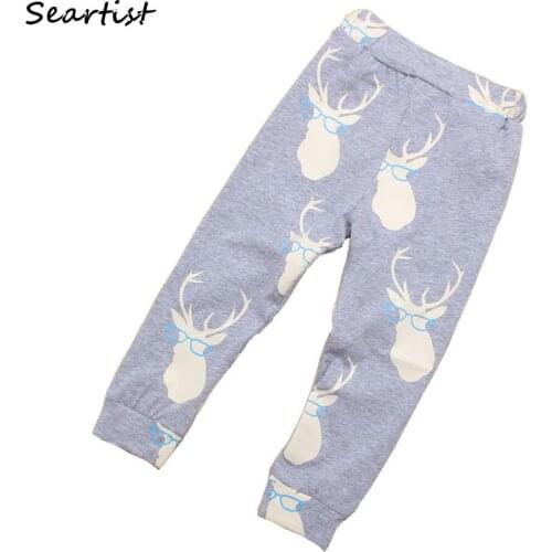 Seartist Baby Boys Girls Pants Kids Spring Clothes Newborn Boy Girl Kids Long Leggings Bebes Trousers Baby Boy Clothes 2021 New