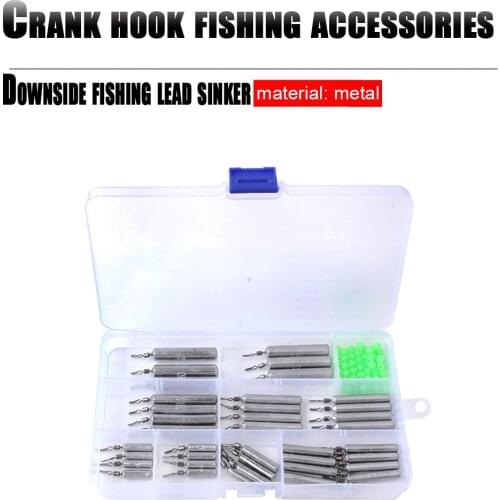 Drop Shot Fishing Sinker Weight Crank Hook Carp Fishing Baits Sinker Set Fishing Tackle Accessories
