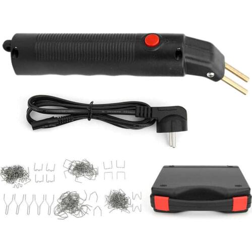 EVE‑01 Hot Stapler Car Bumper Fender Fairing Welder Gun Plastic Repair Kit EU Plug 110‑220V
