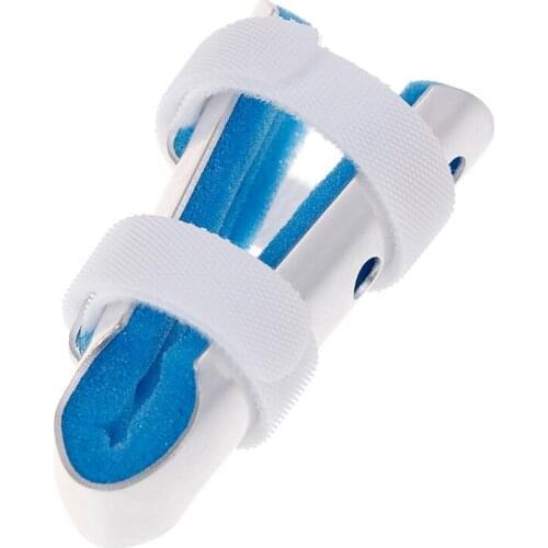 HNKMP Finger Splint Hand Trigger Support Brace Mallet Broken Finger/Sprain/Fracture/ Joint Immobilization Aluminum & Foam