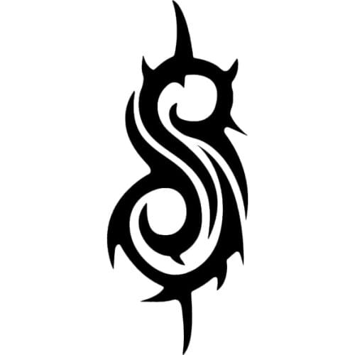 Creative Slipknot Vinyl Decal Window Car Styling Waterproof Car Stickers Can Be Attached To Any Flat Surface,15cm*5cm