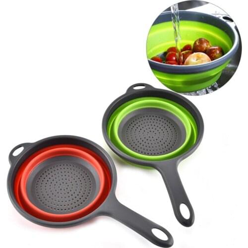 Kitchen Things Colander Strainer Fruit Vegetable Washing Basket Strainer Plastic Drain Kitchen Accessories Vegatable Basket