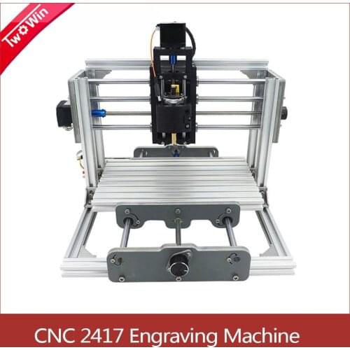 CNC 2417 Laser Engraving Machine Working Area 240*170*65mm DIY Laser Engraver 3 Axis PCB Milling Machine Wood Router Machine