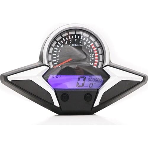 Motorcycle 14000 RMP LED LCD Tachometer Odometer Instruments Speedometer Gauge Cluster Meter for Honda CBR250R CBR 250 2012 2013