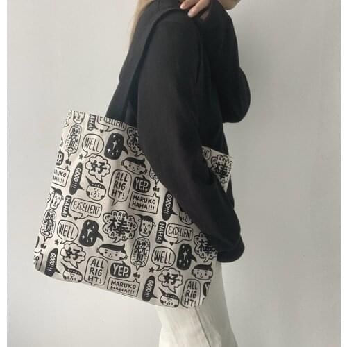 Newhotstacy Bag 05152021 Ladies large capacity canvas bag single shoulder bag travel bag