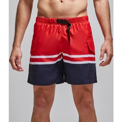 New Quick Dry Summer Mens Shorts Siwmwear Shorts BeachWear Briefs For Men Swim Trunks Surf Drawstring Swimsuit Bathing Wear