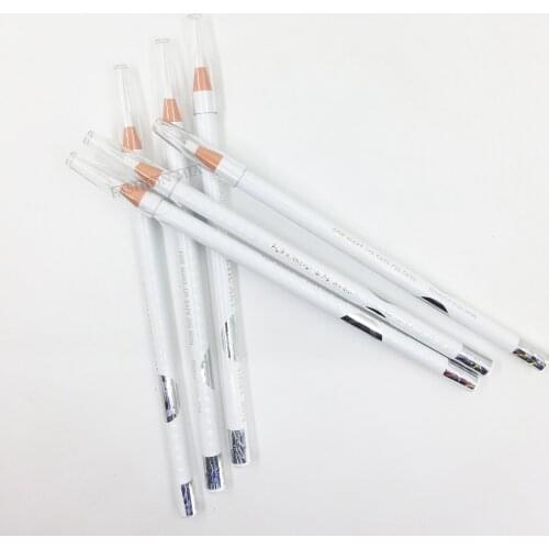 Newest Microblading Eyebrow Pencil Waterproof Permanent Makeup Eye brow Pencil Positioning Lasting Soft Coloured cejas maquilla