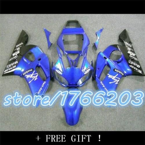 Addmotor Fairing For YZF-R6 YZF R6 1998-2002 98-02 Blue Motorcycle Accessories & Parts Ning