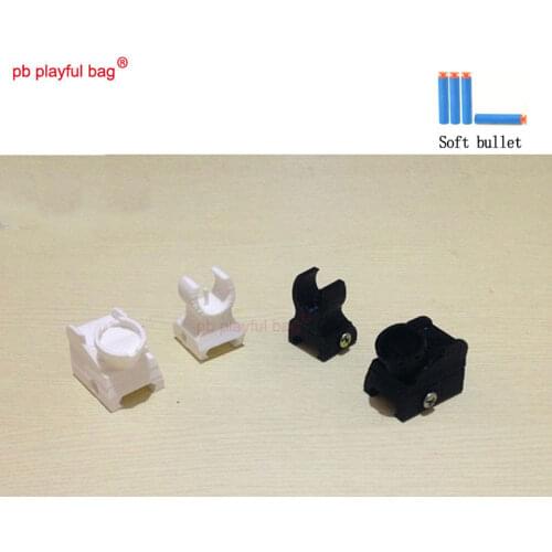 PB Playful bag Outdoor sports adult games soft bullet gun HK416 front and rear aiming kit 3D upper guide toy accessories SG02