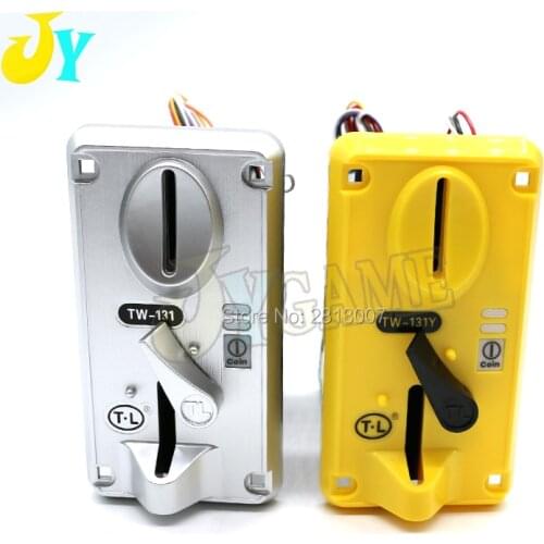 TW131 Coin Selector CPU Arcade Game Acceptor Token Insert Mechanism For Toy Crane Machine Coin Operated Game Machine