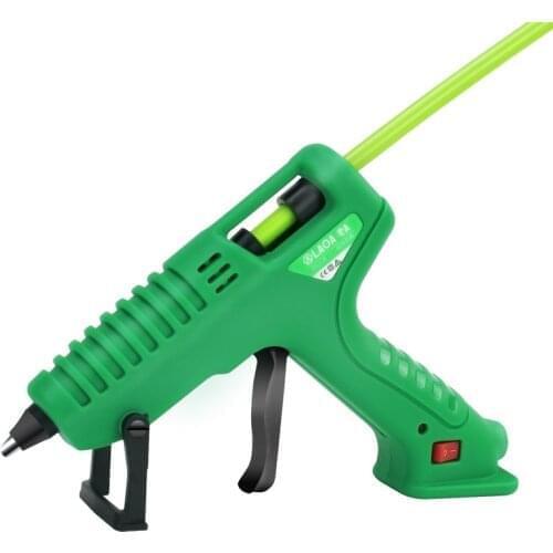 LAOA Hot Melt Glue Gun 40-100W EU Thermo Electric Silicone Adhesive Gun Hot Glue Gun Adhere to PU flower Gift With Glue Sticks