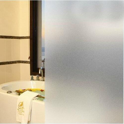 Pvc glass film wallpaper window waterproof bathroom window sticker glass film translucidus transparent pvs self-adhesive