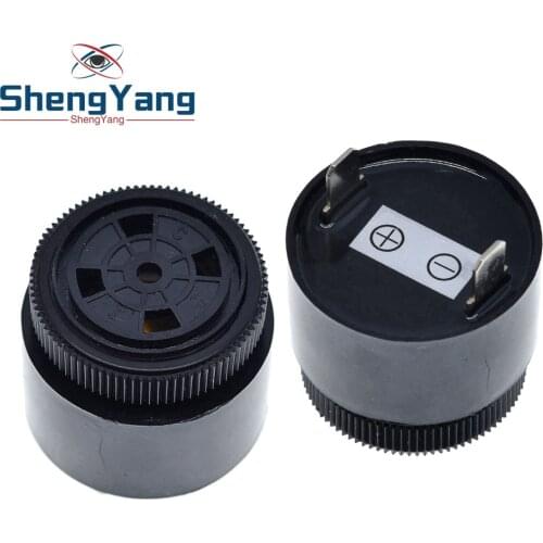 QSI-3610 80dB active piezoelectric buzzer 12V 24V Alarm buzzer 36X32mm waterproofing