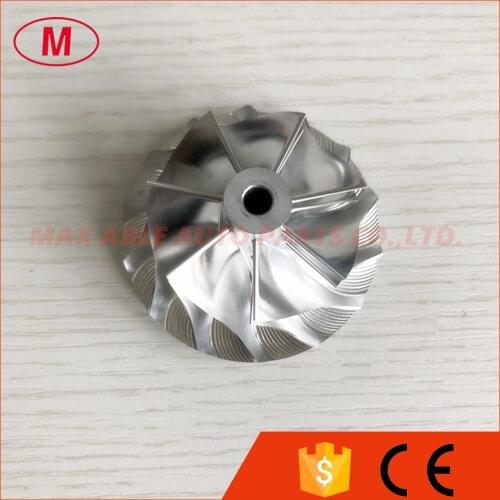 RHF5 41.24/56.00mm 7+7 blades Turbo Billet/milling/aluminum 2618 compressor wheel for VIFB