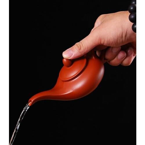 Handmade Yixing Purple Sand Pot Teapot Filter Single Pot Small Teapot Household Chinese Tea Set