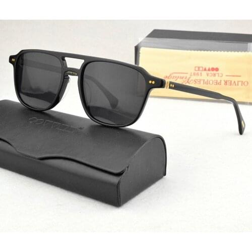 OV5582 Fashion Classic sunglasses Men Women polarized Mens designer 2021 masculine Male Mirror Eyewear Brand Sun glasses Driving