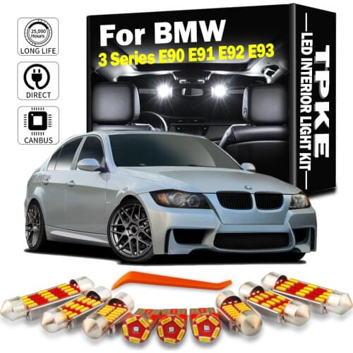 For BMW 3 Series E90 E91 E92 E93 2006-2011 Vehicle LED Interior Light Kit Canbus Bulbs Car Accessories Auto Lighting