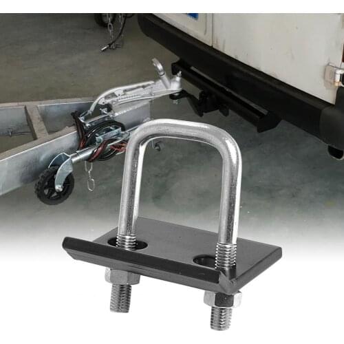 High-quality Anti-Rattle Hitch Tightener Heavy Duty Anti-corrosion U-Shape Hitch Stabilizer Clamp Easy Installation for Trailer