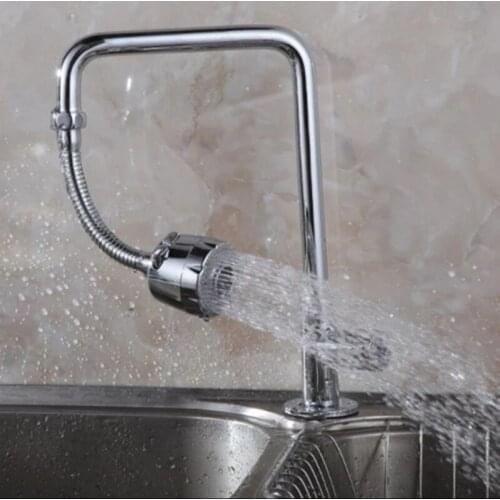 XUNZHE 1PCS Kitchen & Bathroom 360 Rotate Water Saving Tap Bubbler Aerator Diffuser Swivel Faucet Nozzle water guide Filter