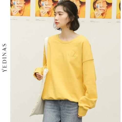 Yedinas Women's Sweatshirts With Inscriptions