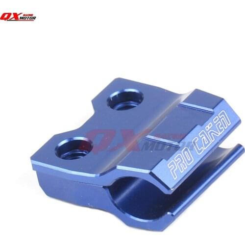 Billet Brake Line Hose Clamps YZ YZ125 YZ250 YZ250F YZ450F Motocross Supermoto Enduro Dirt Bike Off Road Motorcycle