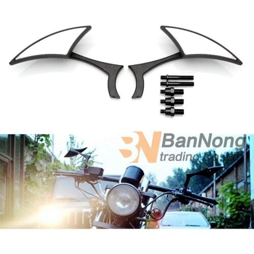 Motorcycles Rear View Mirrors For Harley Sportster XL 1200 Iron 883 Steed 400 600 VLX Shadow 400 750 Magna Drag Star V-Star Vulc